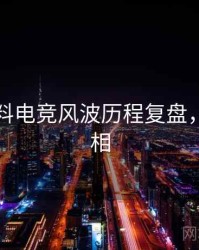 吃瓜爆料电竞风波历程复盘，揭秘真相