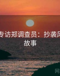 51爆料专访郑调查员：抄袭风波幕后故事